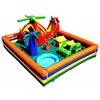 high quality outdoor inflatable Chopperville play center for toddlers