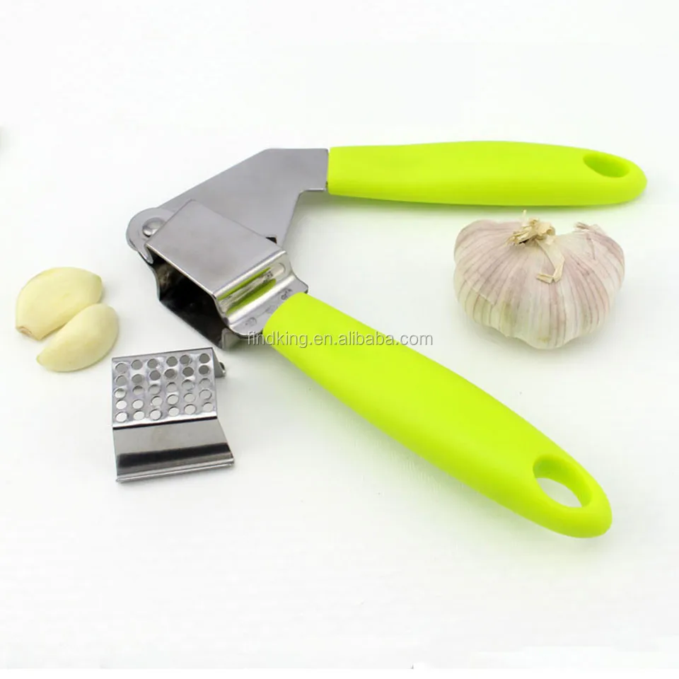 

Stainless Steel Garlic presser With PP Handle