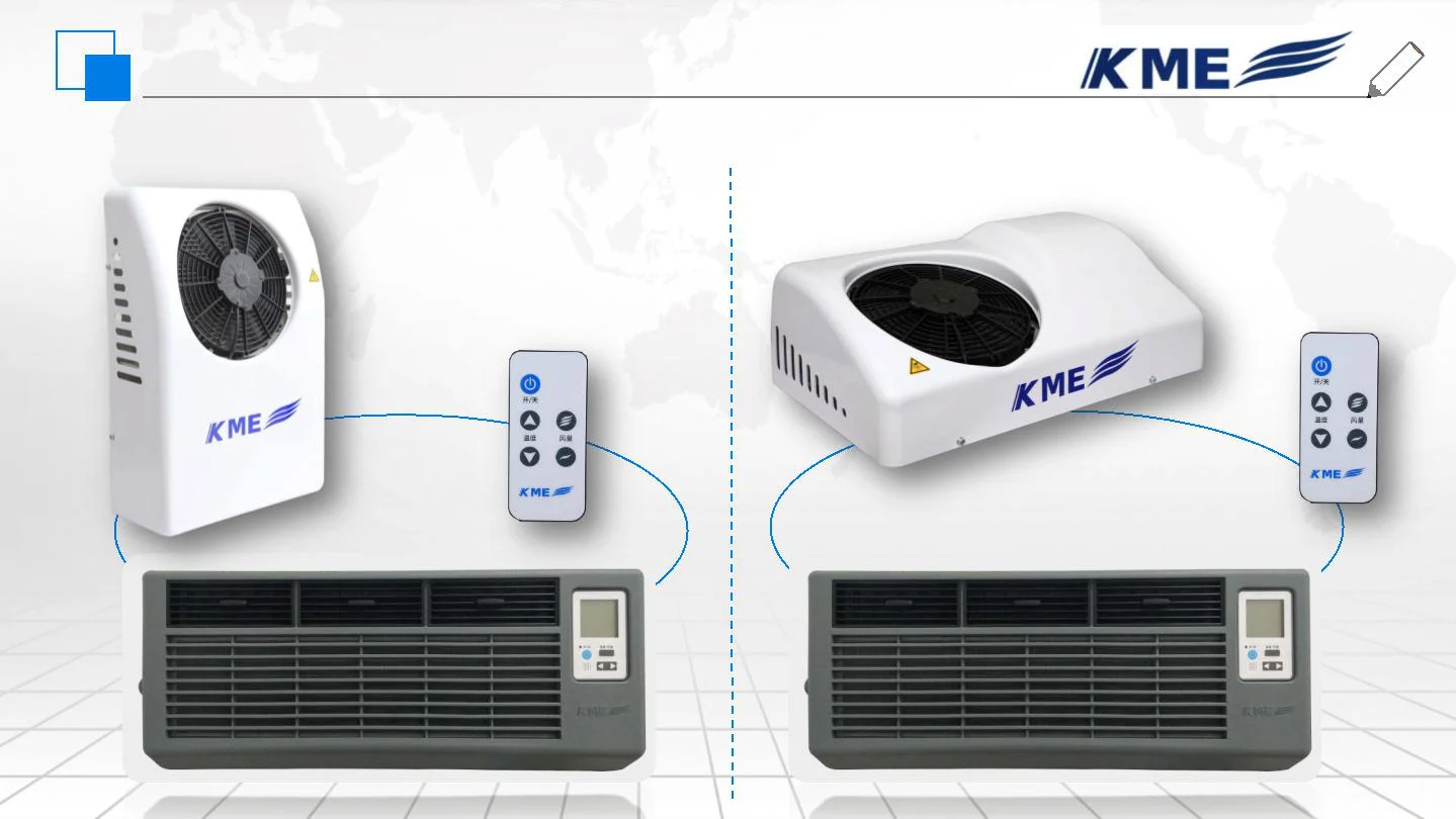 Dc Inverter Split Air Conditioner And Blower For Boat And Bus Truck