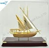 Most popular handmade metal ship model trophy for souvenir