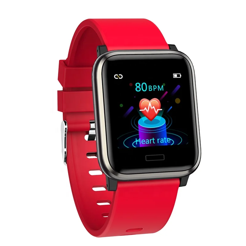 

waterproof 6 sports mode health fitness reloj inteligente smart watch for android and ios phone