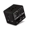 Universal Travel AC Power Charger Adaptor AU US UK EU Plug with 4 USB Port All in One International Multiple Plug Adapter
