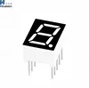 Stable performance red led 7 segment display single digit 0.39'' optoelectronic display 0.39inch common anode