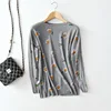 oversized customer service embroidery women pullover