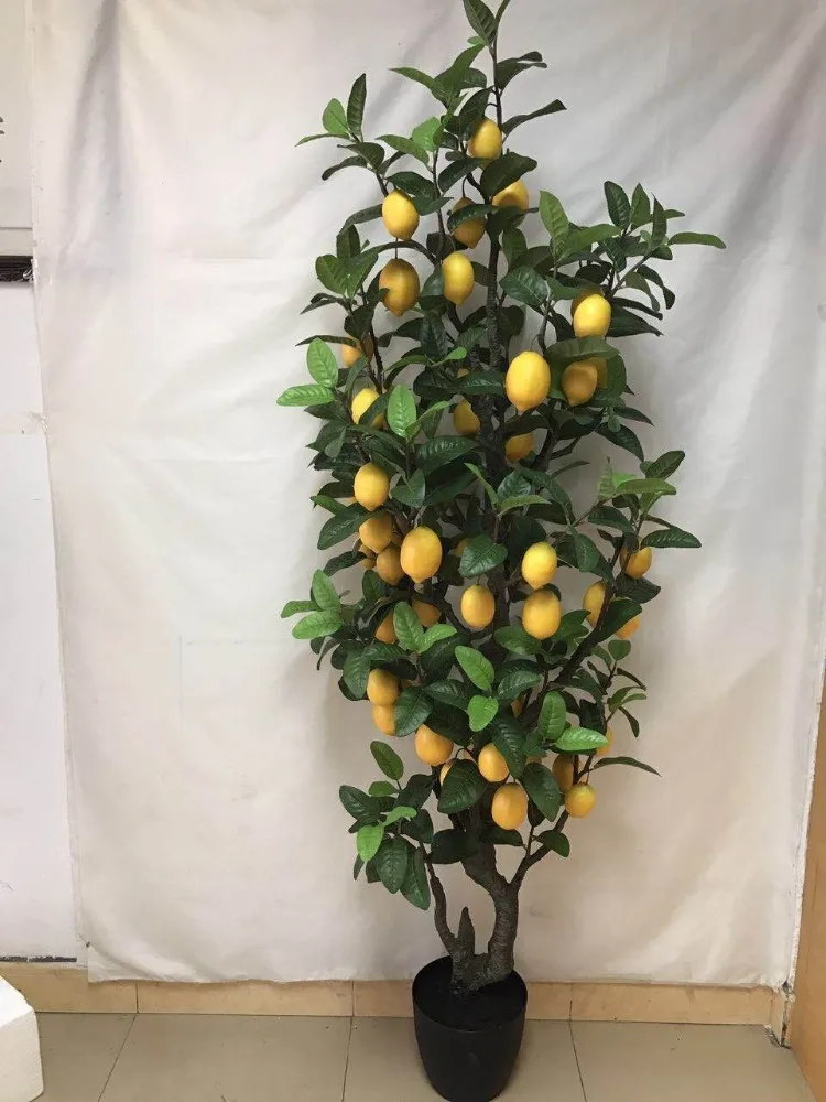 Decorative Artificial Orange Lemon Fruit Tree,Artificial Apple Pear