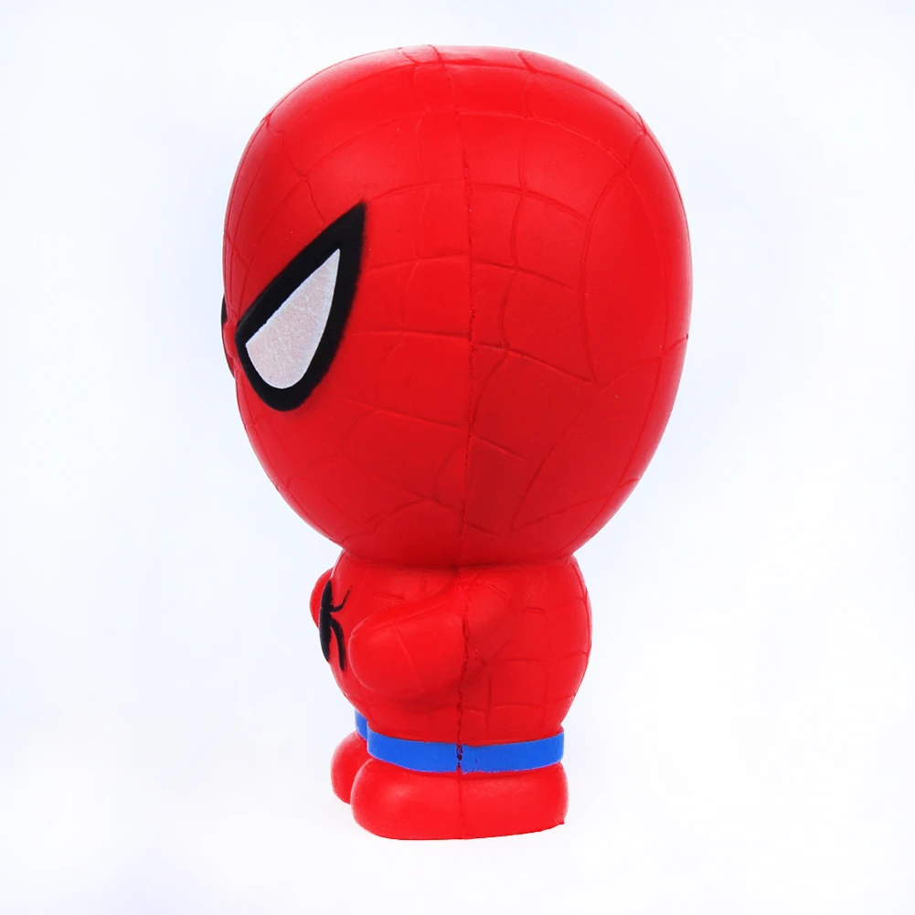 new products character soft PU super slow rising squishy spiderman squishy toys