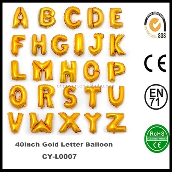 inflatable letter balloons