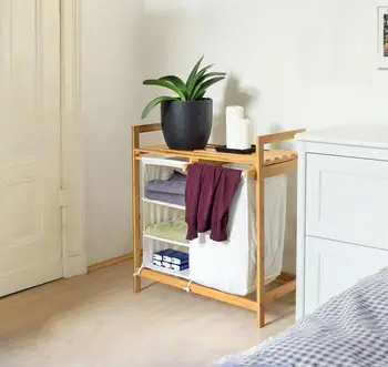 bathroom laundry basket