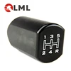 OEM ODM High Precision Turning Mspec Black Shift Knob With 5 Speed Shift Pattern For Racing