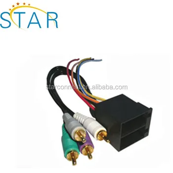 Radio Stereo Rca Wire Harness For Mercedes - Buy Car Stereo Wiring