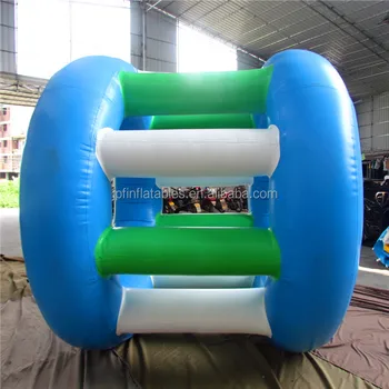 water wheel inflatable pool toy