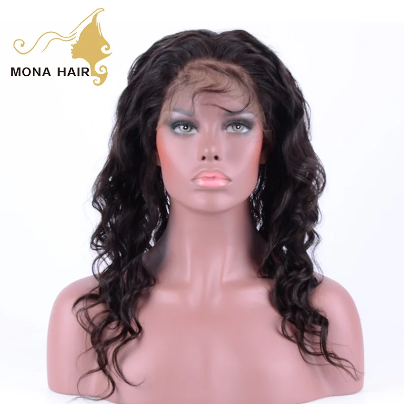 

100 Virgin Brazilian Hair Vendors Can be Ponytail 360 Lace Frontal