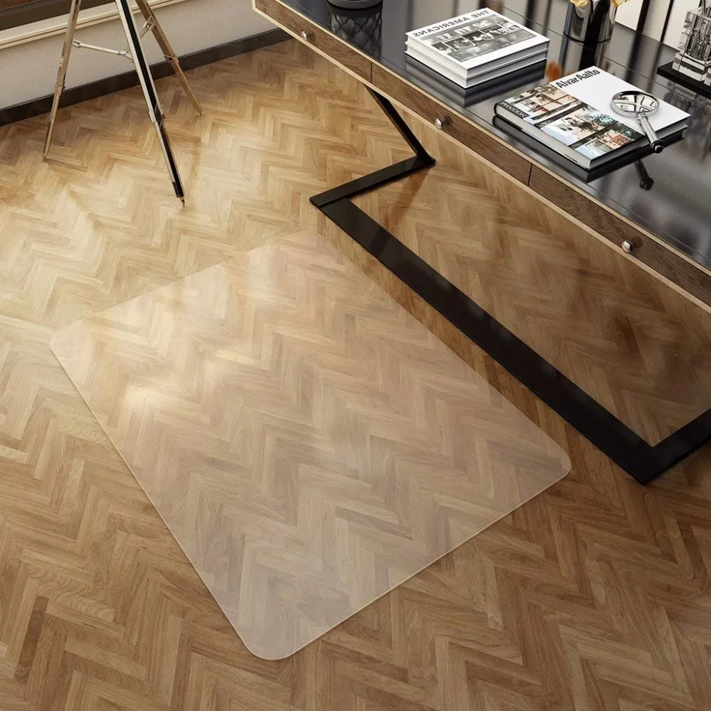 Heavy Duty Plastic Chair Mat Office Protective Chair Mats Hardwoods