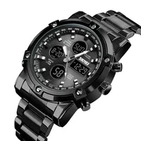 

stainless steel luxury waterproof quartz oem chronograph brand hands wristwatches custom logo wrist watch men