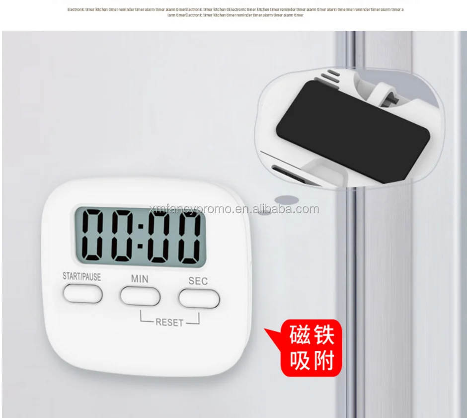 magnetic kitchen timer clock