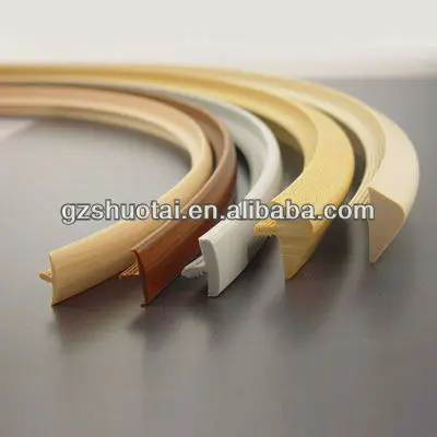pvc t profile edge banding,pvc t shape profile, t molding pvc edge