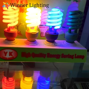 Energy Saving Light Bulbs Red Yellow Bule Green Colored Cfl Fluorescent Lamps Energy Saving Light Bulbs Red Yellow Bule Green Colored Cfl Fluorescent Lamps