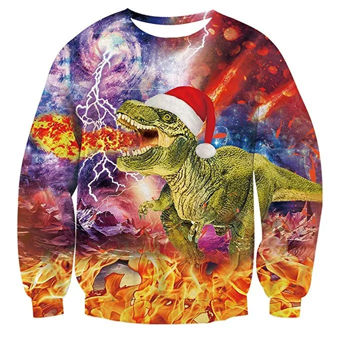 

1Pc Custom Allover Printed Unisex Sweatshirts With Custom Logo Printing, Customized color