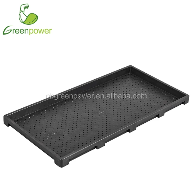 

Transplanted Plastic Seedling Germination rice Seedling Tray, Black