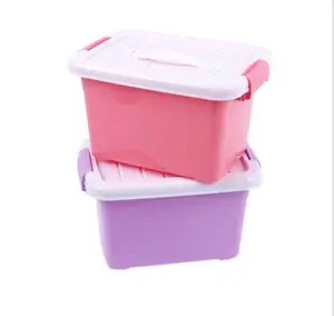 Plastic for home use with box children's toys clothes and sundries storage box