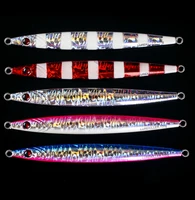 

Lurekiller High Quality Jigging Lure Lead Fish Metal Jigs 100g 5 colors saltwater fishing lure