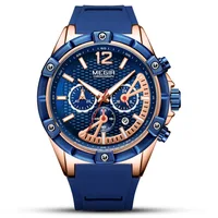 

MEGIR 2083 Watch Mens 2019 Quartz Sport Waterproof Chronograph Military Dropshipping Watches Men Luxury Brand Relogio Masculino