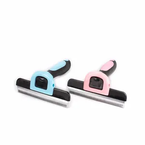 Image of Pet brush Remove pet hair deshedding grooming tool dog pet brush