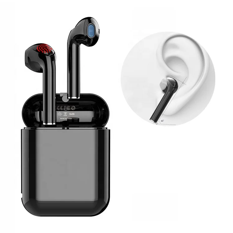 

Blue Tooth Headset T7 TWS Realtek 8763 BT 5.0 Active Noise Cancelling ANC TWS Headphones