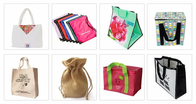 printed custom made foldable shopping non woven bag