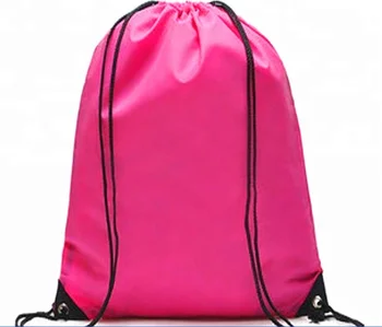 Top Quality Promotional Printing Waterproof Nylon Top Quality Promotional Printing Waterproof Nylon Drawstring Bag