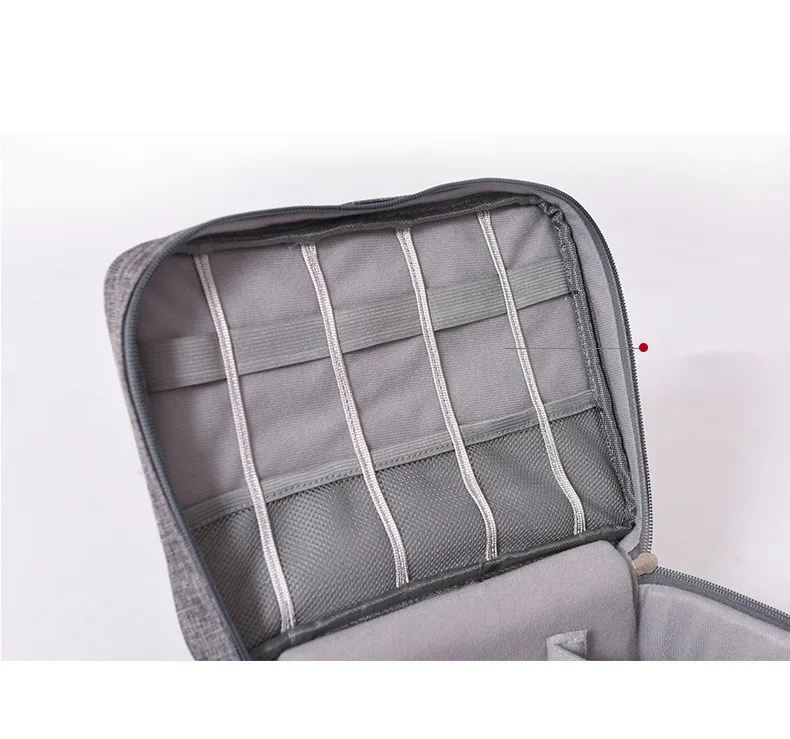 New multi-function travel digital storage organizer bag for data cable hard disk power bank
