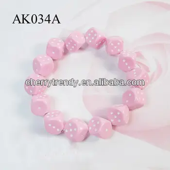 light pink bracelet