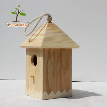 Kartun Kayu Furnishing Artikel Fleksibilitas Menggantung Dekorasi