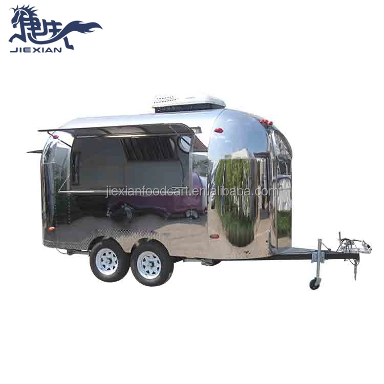 Airstream Look Hot Sale Hamburger Mobile Food Cartairstream Caravan Food Truckairstream Food Trailer Buy Airstream Food Cartmobile Food