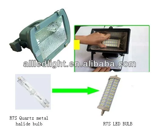 High quality ultra bright r7s 78mm led 15w