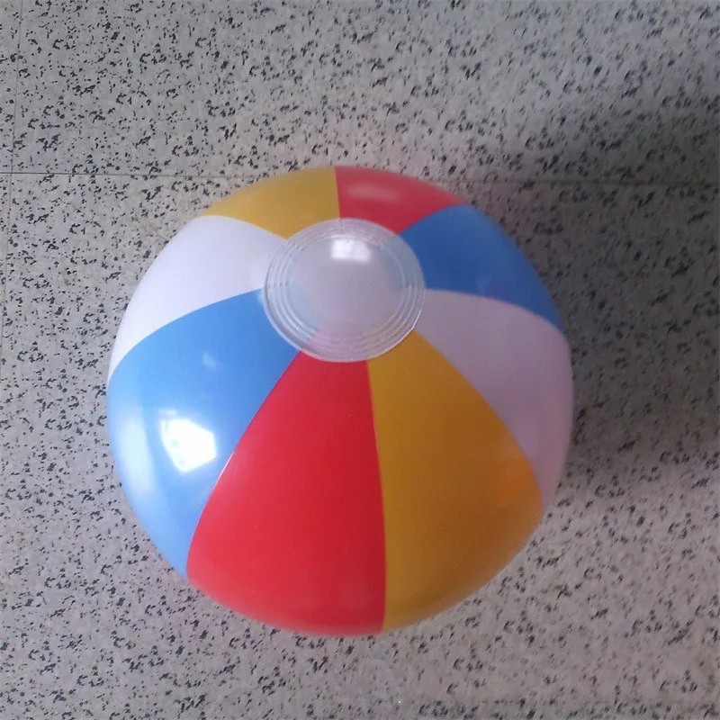 Pvc Rainbow Toy Balls Beach Balls Promotional Inflatable Beach Ball ...