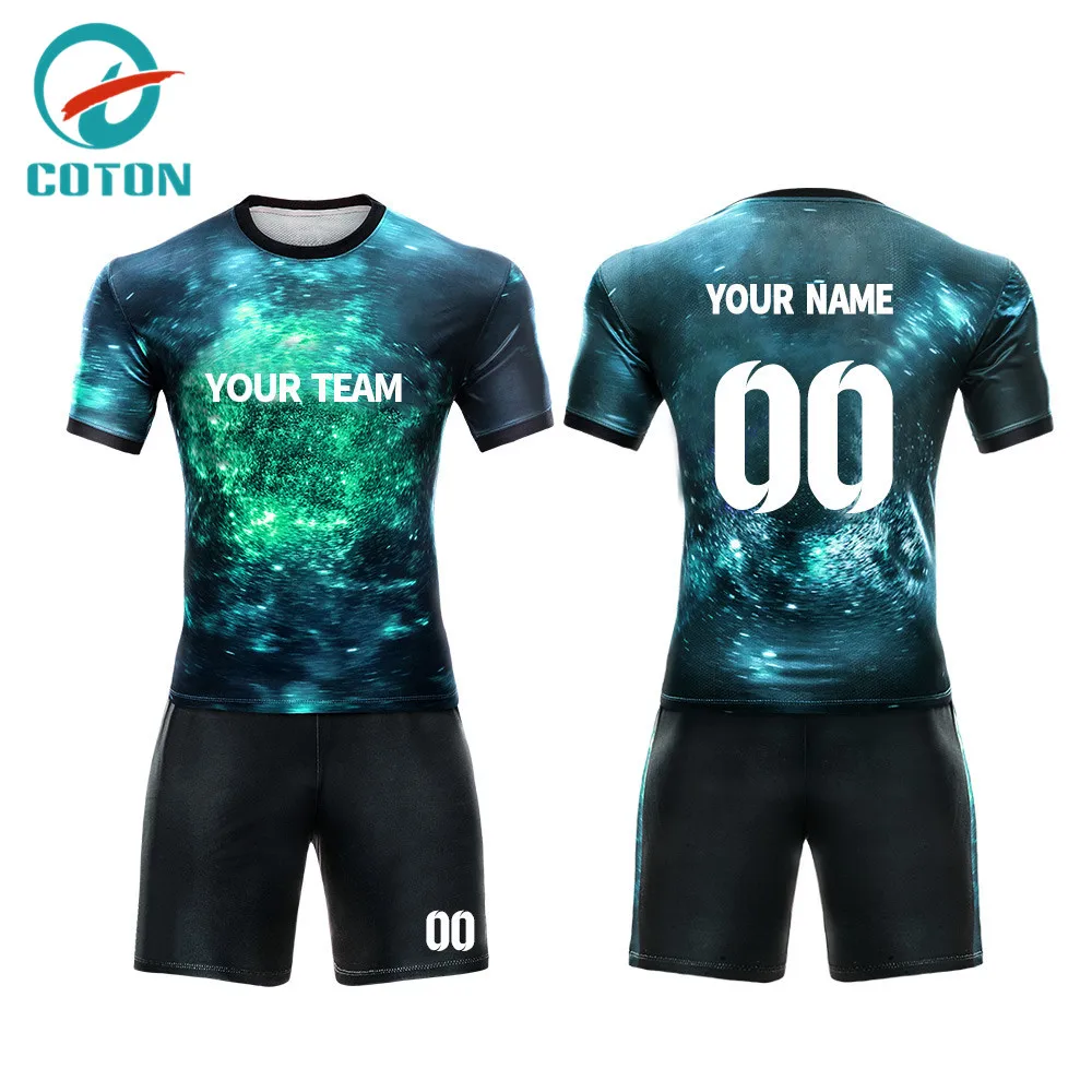 Custom Your Pattern Sublimation Football Jersey Set Wholesale Soccer ...