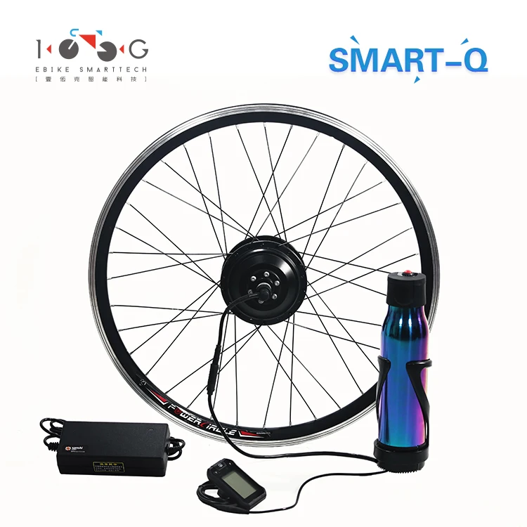 

5.2Ah removable battery electric bike kit, Black