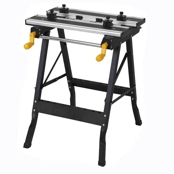 Heavy Duty Durable Aluminum Adjustable Work Surface Workbench Tool Work