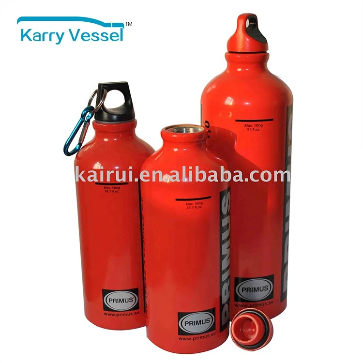 Factory Price Customized Empty Red 500 Ml Fuel Oil Additive Aluminum