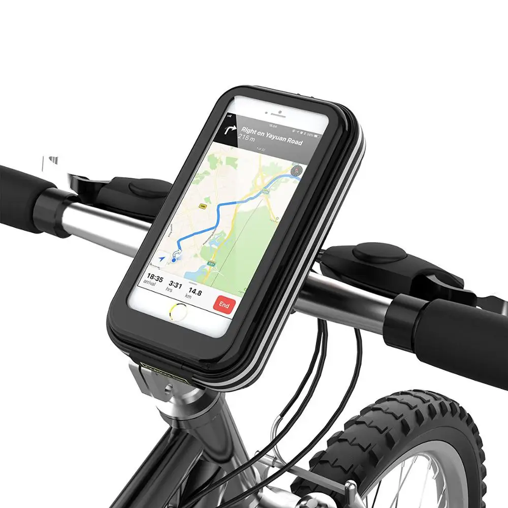 2019 Trending Products Waterproof Bag Motorcycle bike phone holder for smart phone