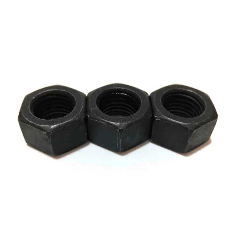 
high strength high tensile steel structural hex head bolts hex nuts grade 8.8 class 8.8 plain color zinc plated HDG DIN931 933 