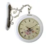 Antique style 2 sided wood crafts wall clocks