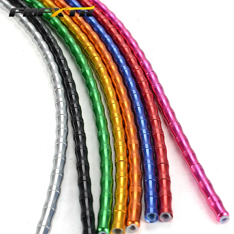 

Bike Line Tube Bicycle Gear Shift Cable Housing Cycling Shifting Outer Cables Bicycle Derailleurs Cable Wire, Black red blue gold silver pink green orange