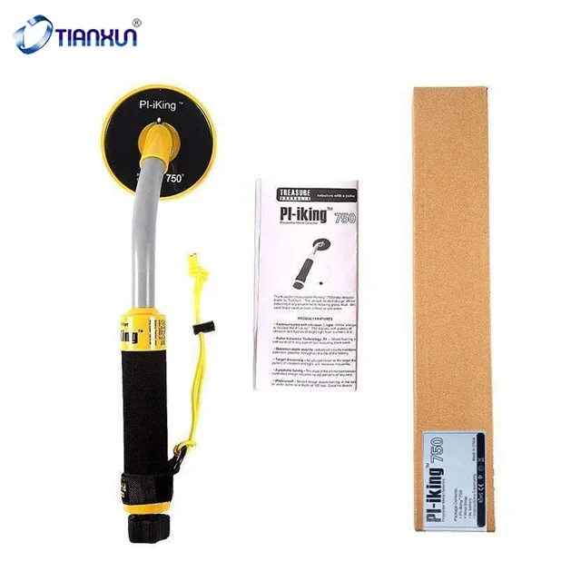 

PI-Iking750 waterproof metal detector for diving treasure hunting, Yellow
