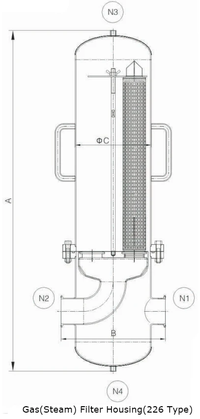 High purity particle filter
