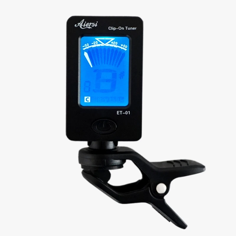 

China Aiersi Hot Sale Digital Clip Chromatic Tuner for guitar ukulele violin bass