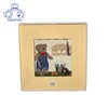 Wood shadow boxs frame with bears, Farmhouse Collectible Shadow Box Picture Frame