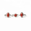 Value Natural 925 Silver Antique Coral Ring Designs For Ladies