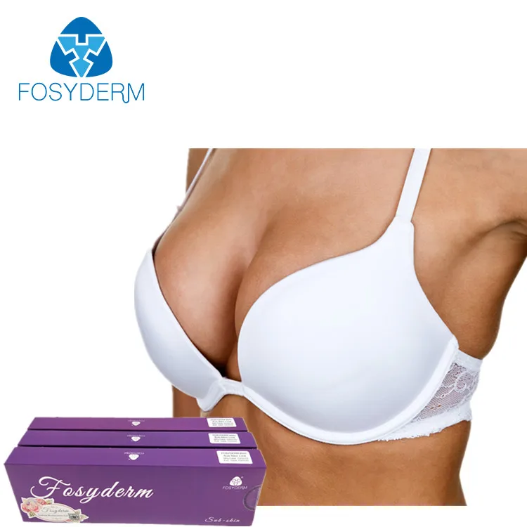 

Fosyderm Increase Breast Size 10ml Hyaluronic Acid Dermal Fillers Injections Breast Growth Injection, Transparent